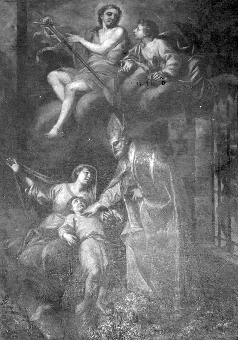 San Biagio guarisce un fanciullo - Savona